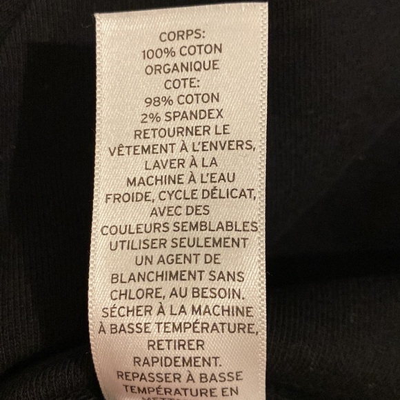 Nordstrom BP NWT Embroidered Peace Crew Neck Crop Sweatshirt Size Small - Picture 8 of 8